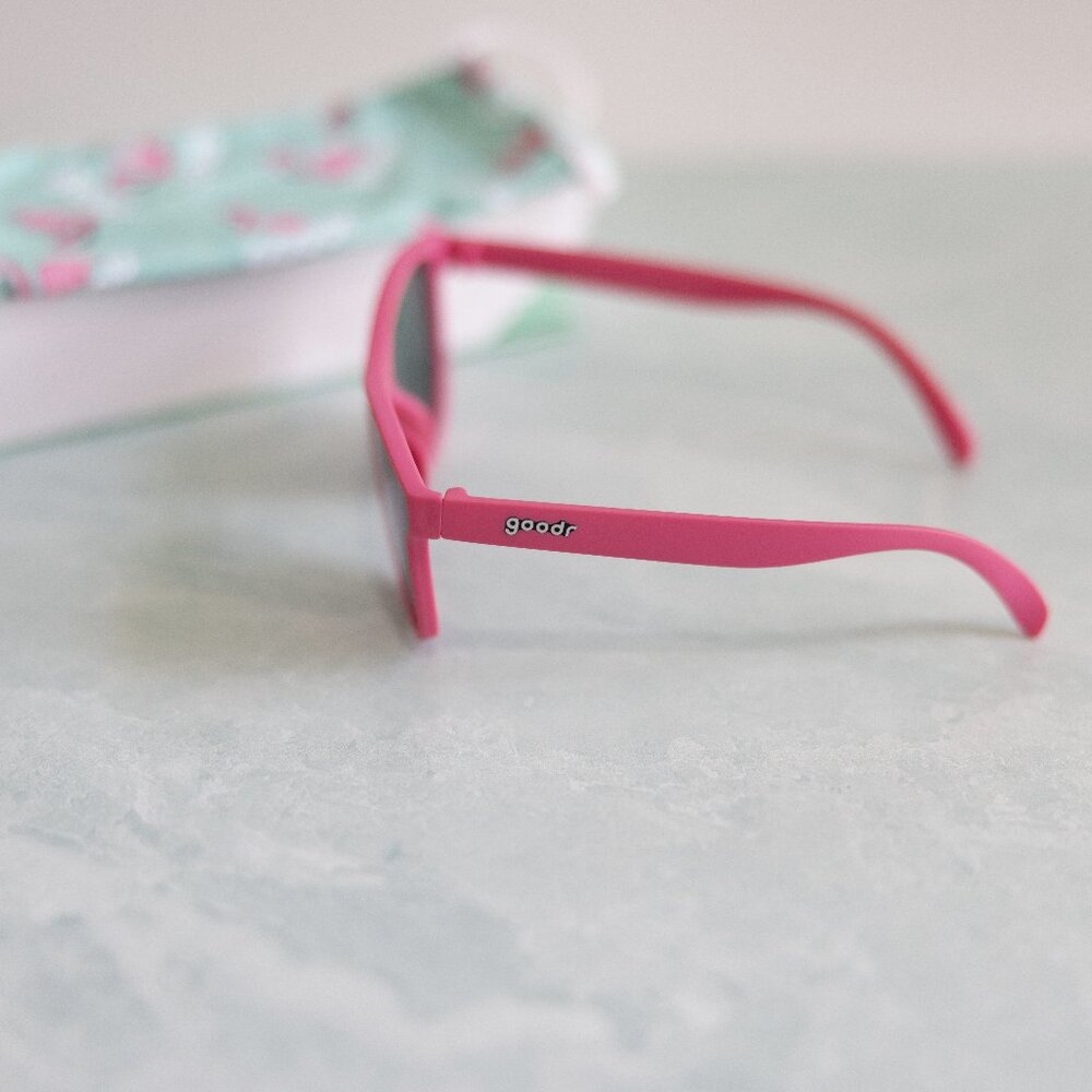 Pink Mirrored Women’s Sunglasses with Purple Lenses - Picture 5 of 7